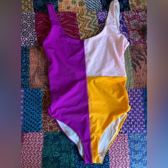 Other stories colorblock swimsuit excellent condition - Picture 3 of 4